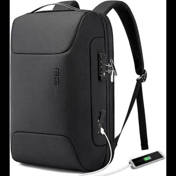 Anti Theft Business Backpack Fits 15.6 Inch Laptop,Smart Work Backpack with USB - Picture 7 of 7